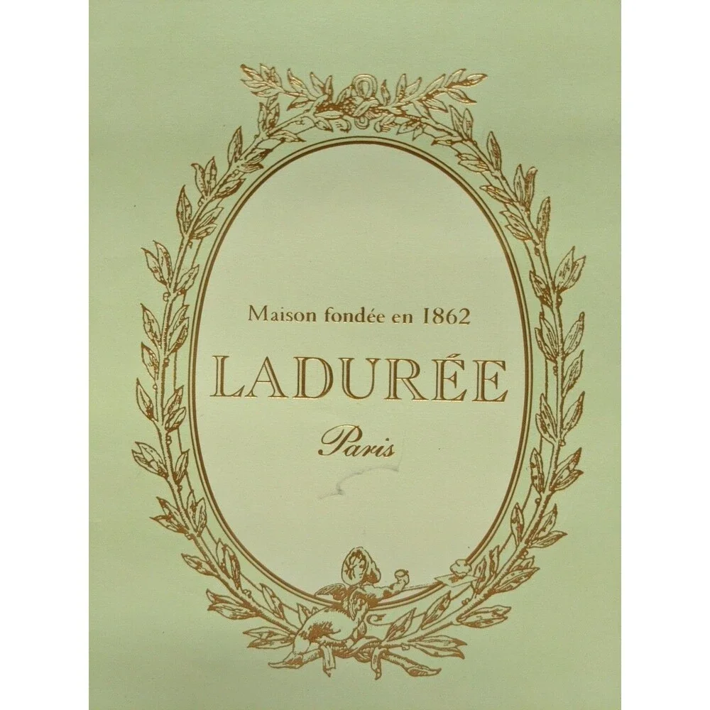Maison Fondee En 1862 Laduree Paris Gift Bag